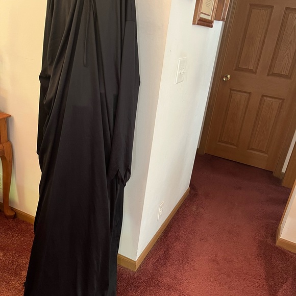 Black is black costume with hood that can still see out size up to 3X-2 pieces - Picture 5 of 9